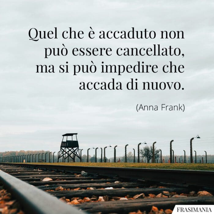 Frasi accaduto cancellato Frank