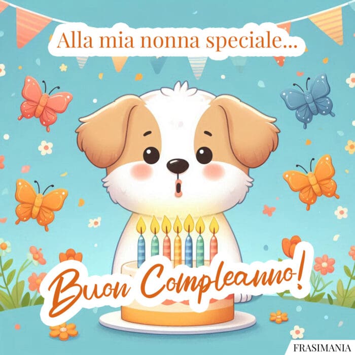 Alla mia nonna speciale… Buon Compleanno!