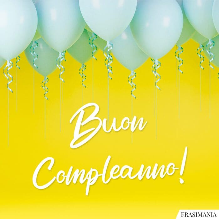 Auguri buon compleanno