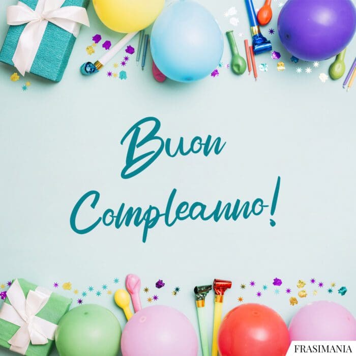 Buon Compleanno!