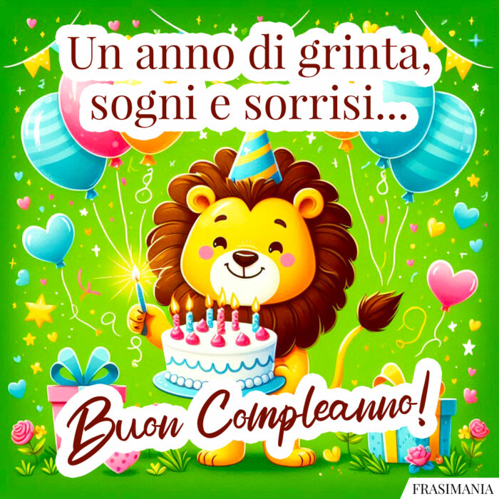Un anno di grinta, sogni e sorrisi… Buon Compleanno!
