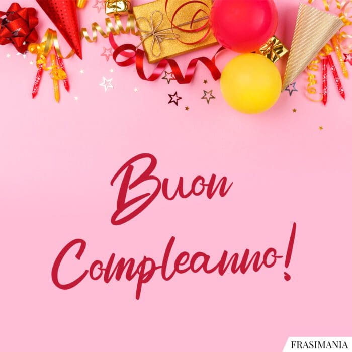 Buon compleanno