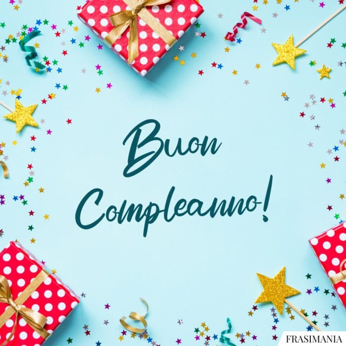 Buon Compleanno!