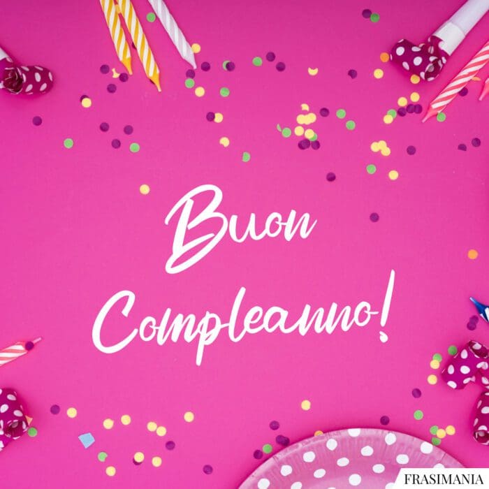 Buon compleanno