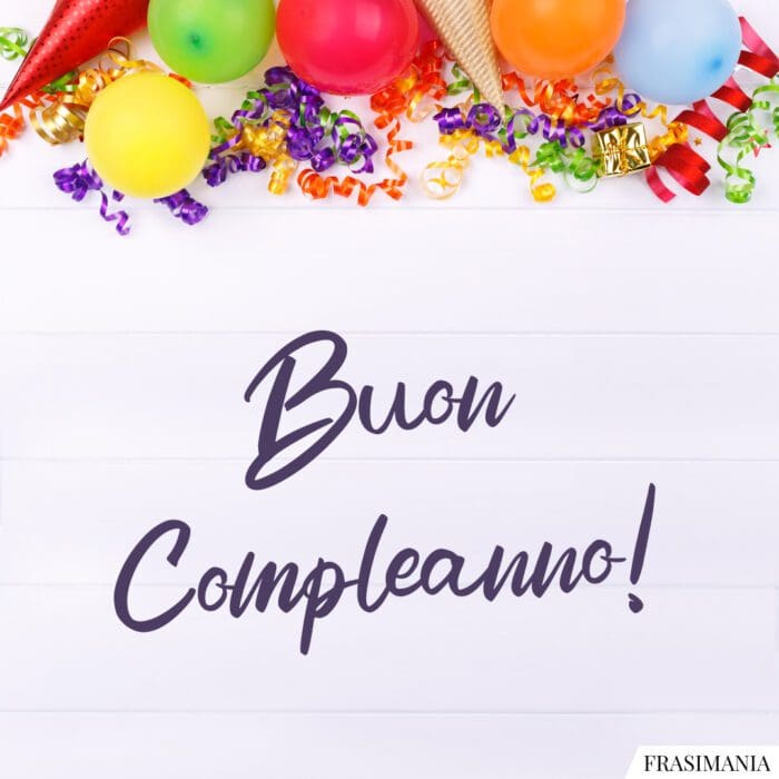 Buon Compleanno!