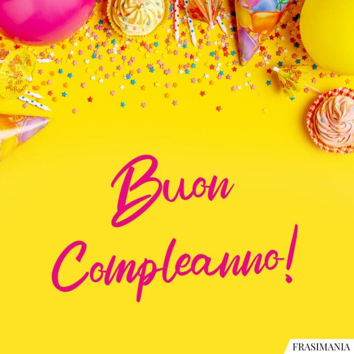 Buon compleanno