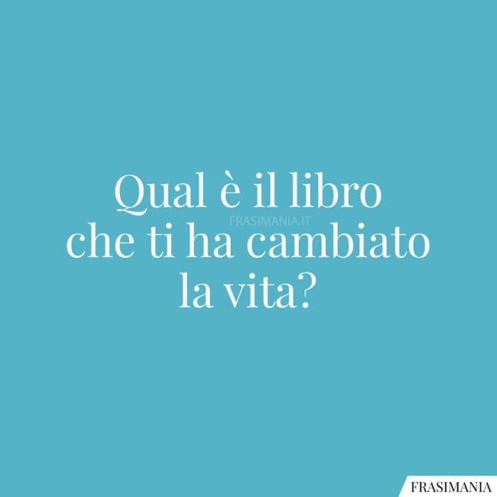 Domande coinvolgenti libro