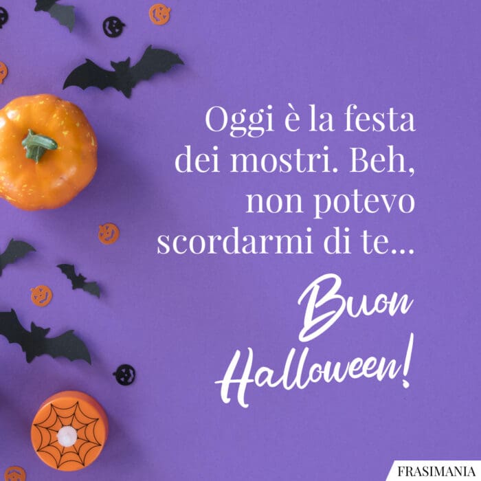 Auguri buon Halloween