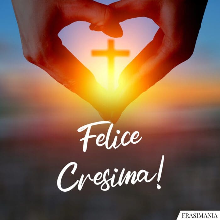 Auguri Cresima