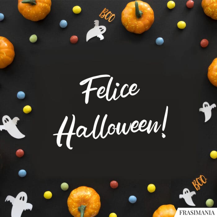 Auguri felice Halloween