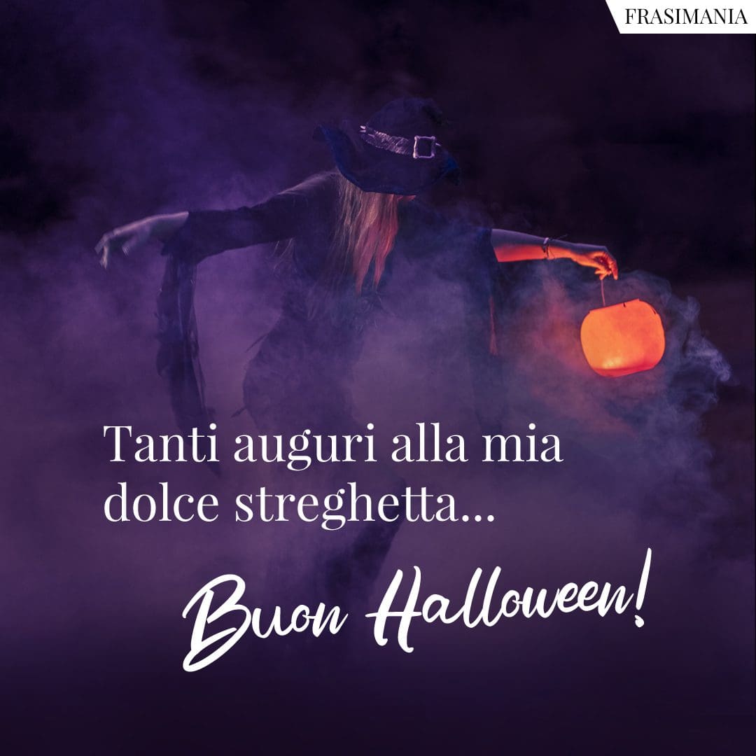 Tanti auguri alla mia dolce streghetta... Buon Halloween!