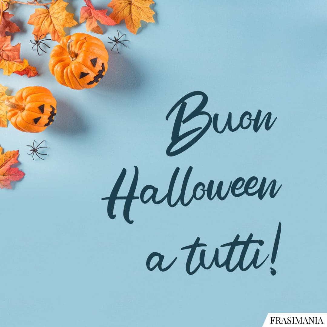 Buon Halloween a tutti!