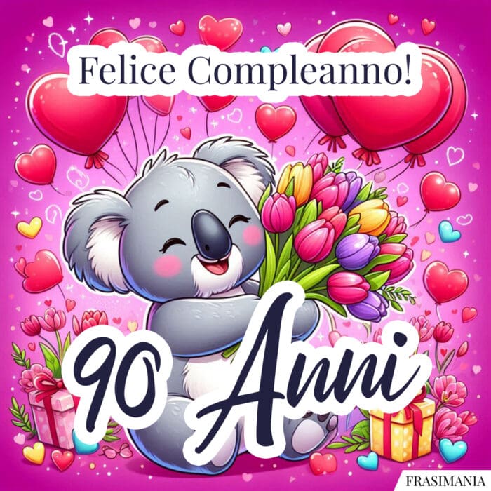 Felice Compleanno! 90 Anni.