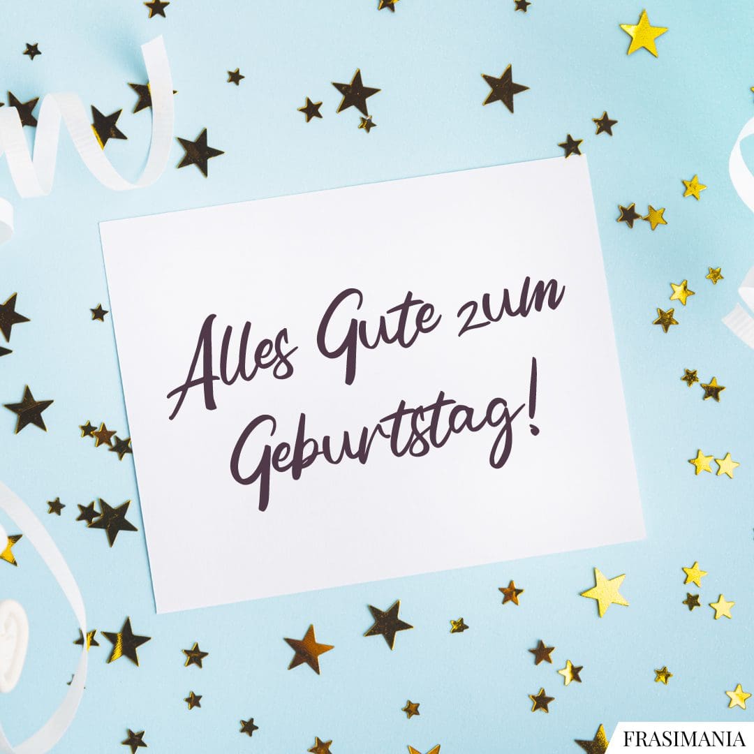 Alles Gute zum Geburtstag!