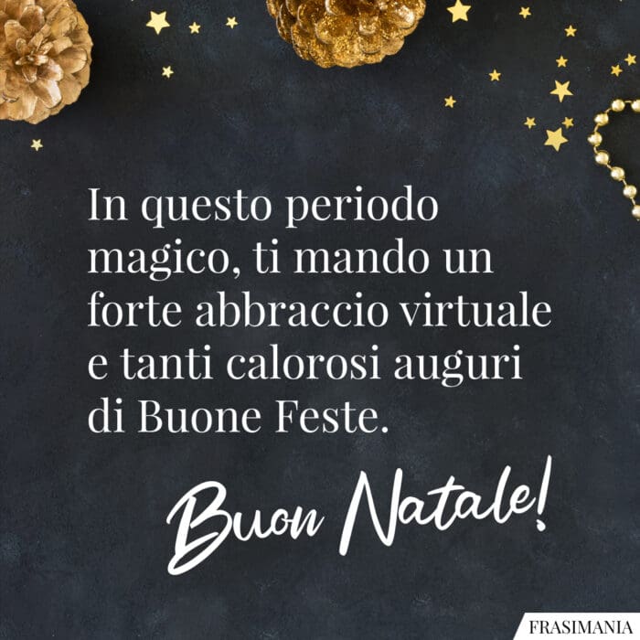 Auguri buone feste buon Natale