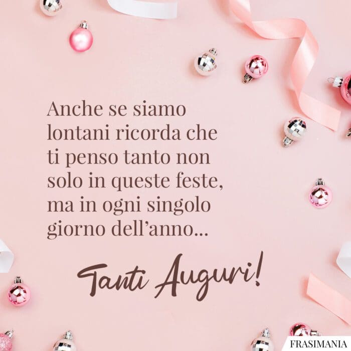 Auguri Buone Feste lontani