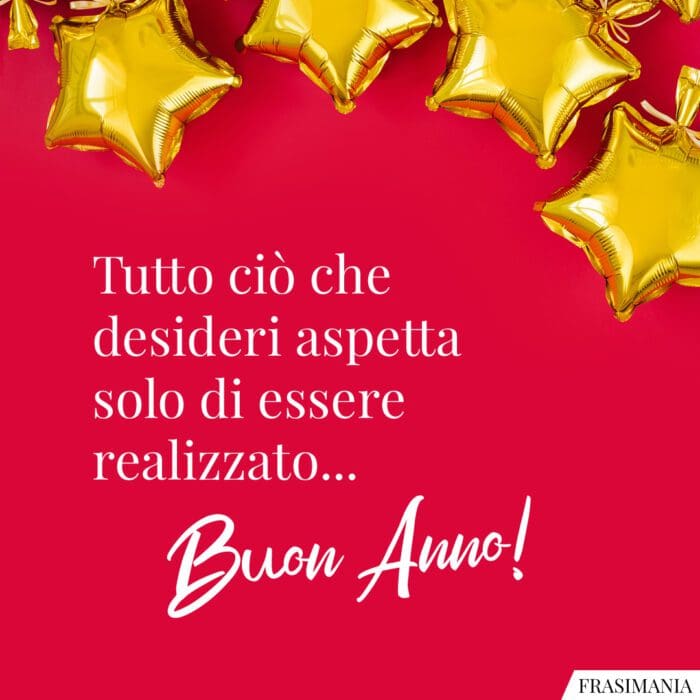 Buon Anno desideri