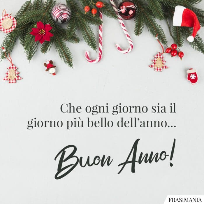 Buon Anno giorno più bello