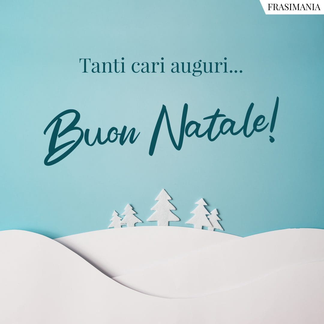 Tanti cari auguri... Buon Natale!