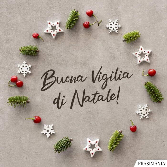 Buona Vigilia di Natale!