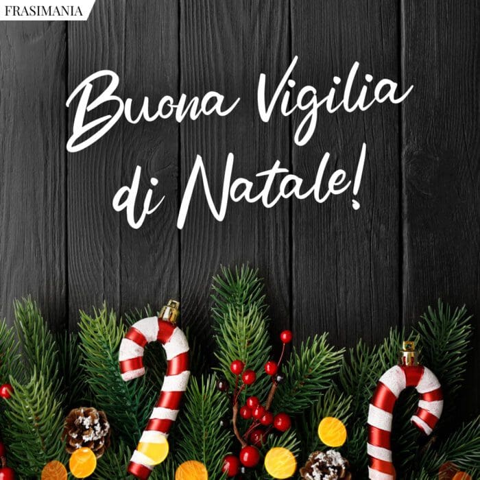 Buona Vigilia Natale