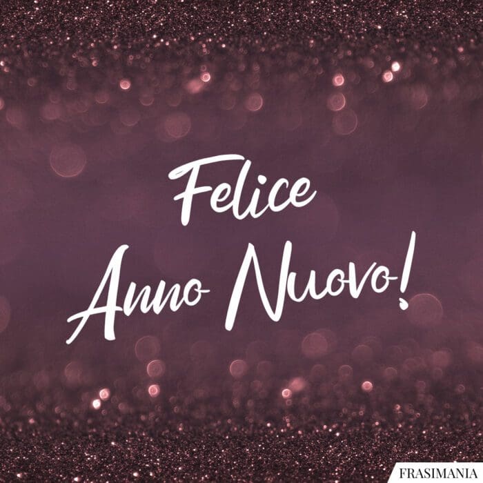 Felice Anno Nuovo!