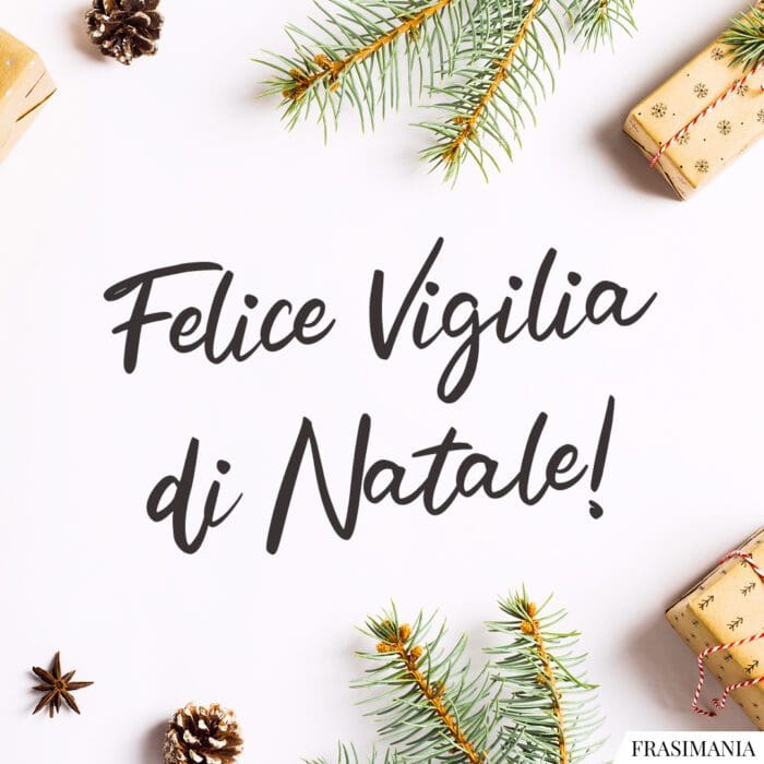 Felice Vigilia di Natale!