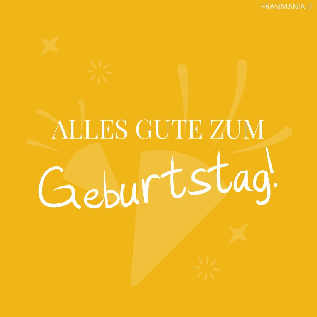 Alles Gute zum Geburtstag!