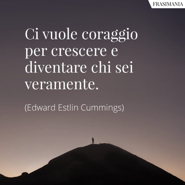 Frasi per la crescita personale (con immagini)