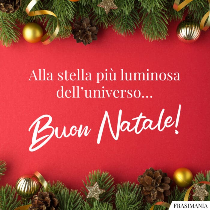 Buon Natale stella