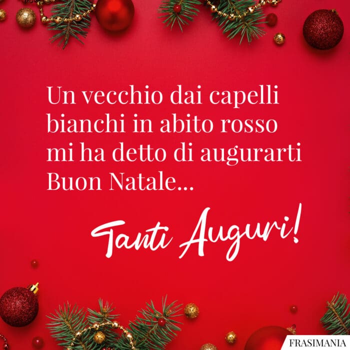 Buon Natale tanti auguri