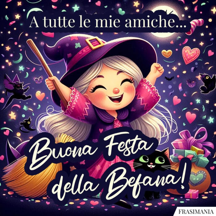 A tutte le mie amiche… Buona Festa della Befana!