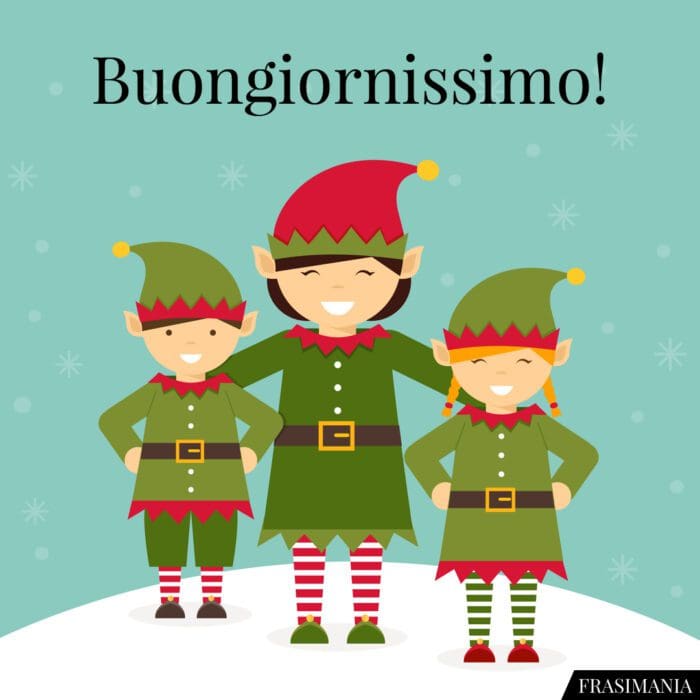 Buongiornissimo!