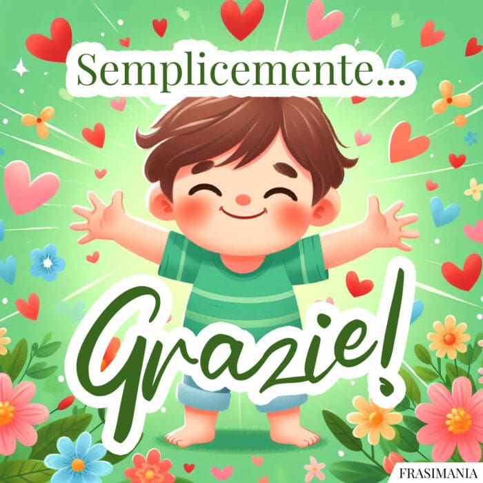 Semplicemente… Grazie!