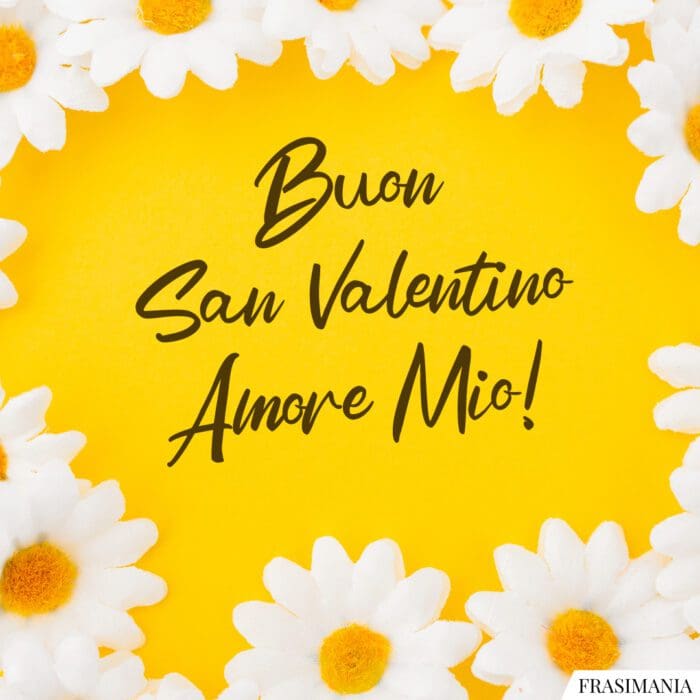 Buon San Valentino Amore Mio