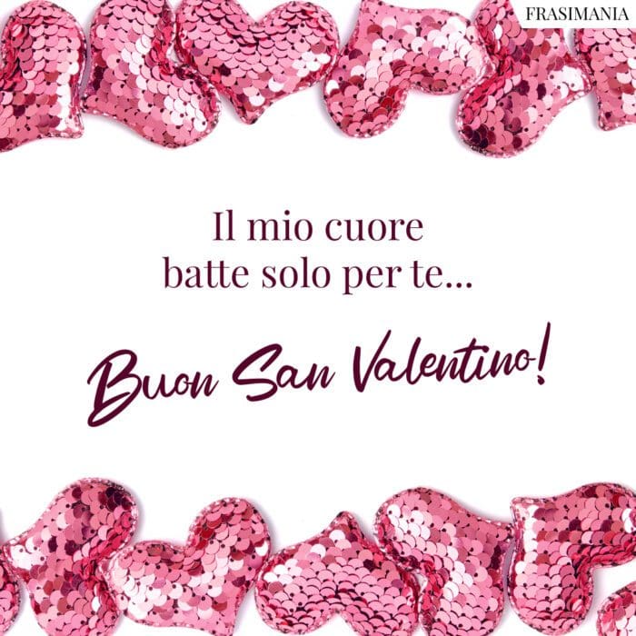 Buon San Valentino cuore