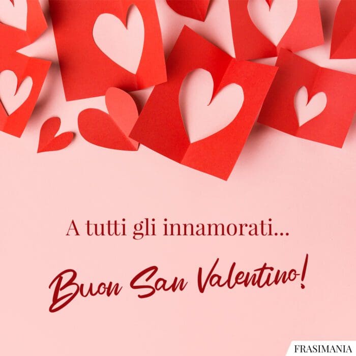A tutti gli innamorati… Buon San Valentino!