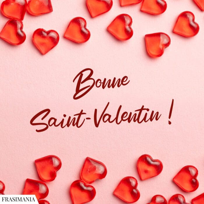 Bonne Saint-Valentin !