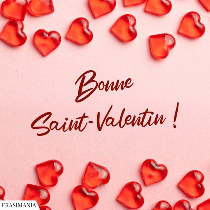 Frasi San Valentino francese bonne