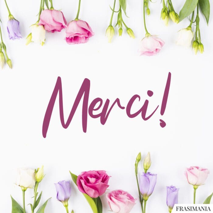 Merci!