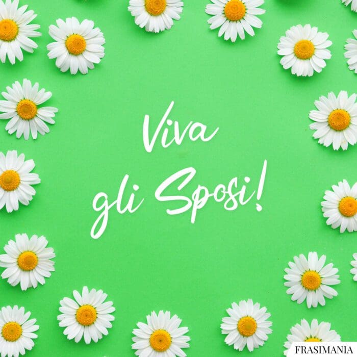 Auguri matrimonio viva sposi