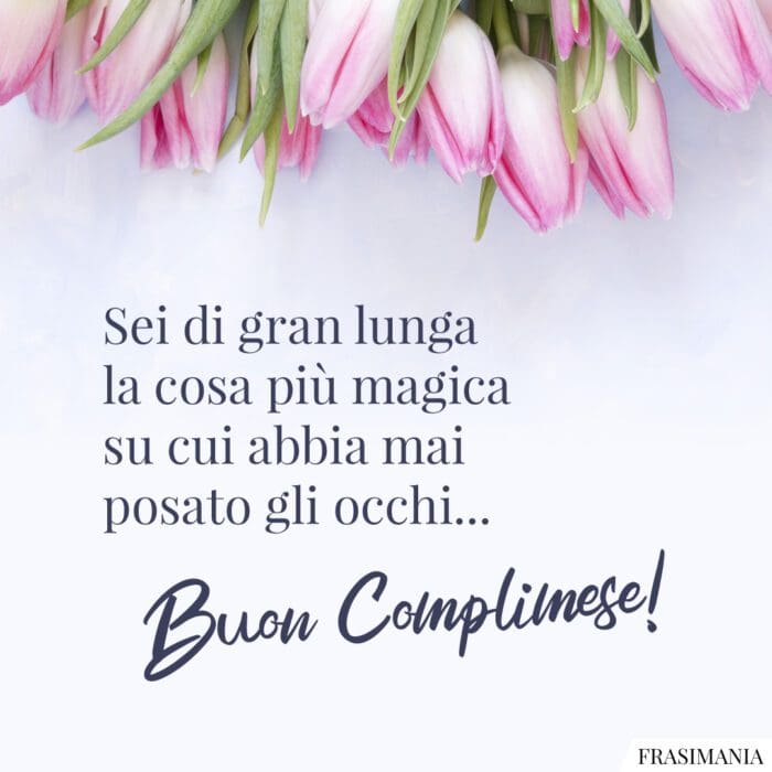 Buon Complimese occhi