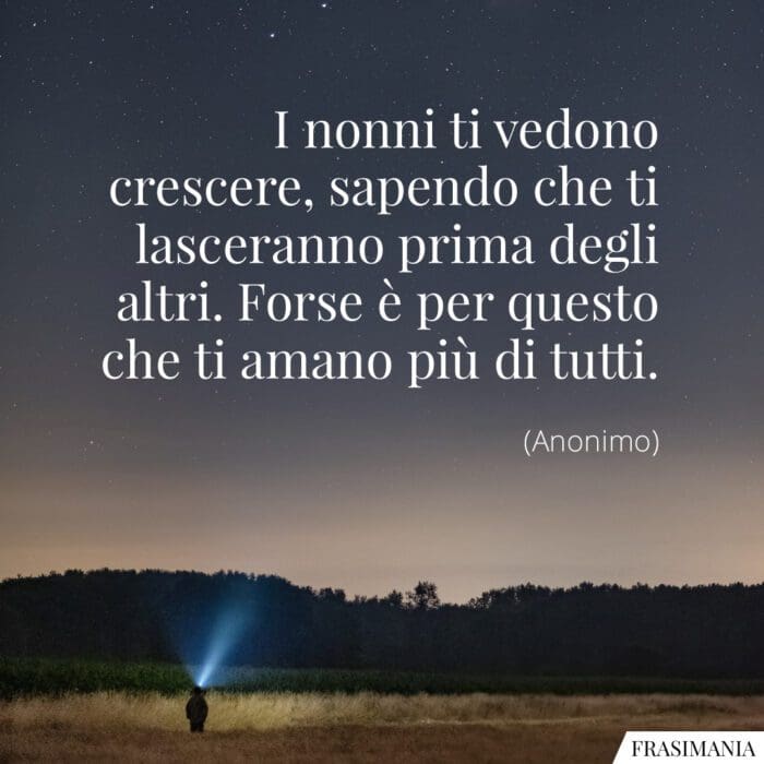 Frasi nonni amano