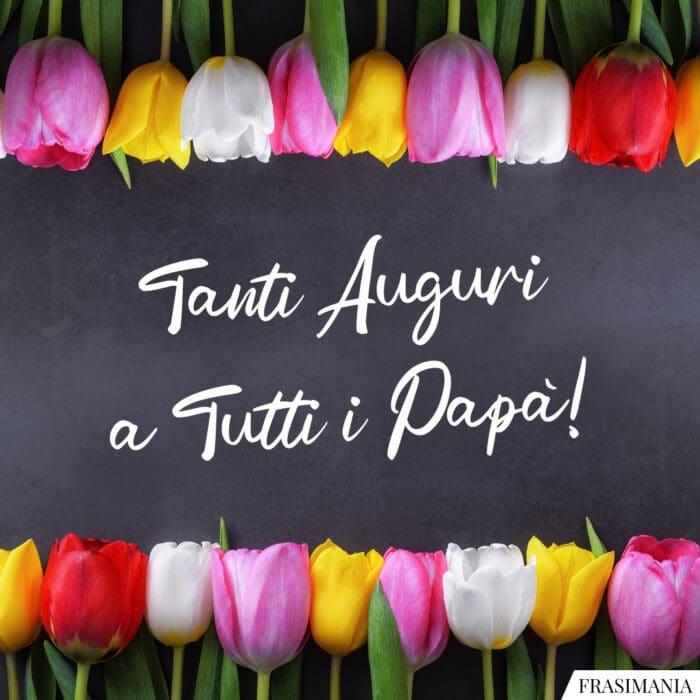 Auguri festa papà