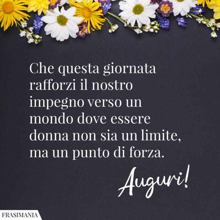 Auguri giornata donna