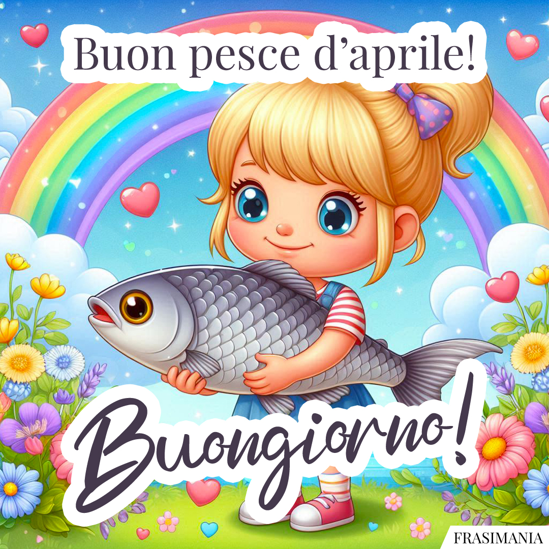 Buon pesce d’aprile! Buongiorno!