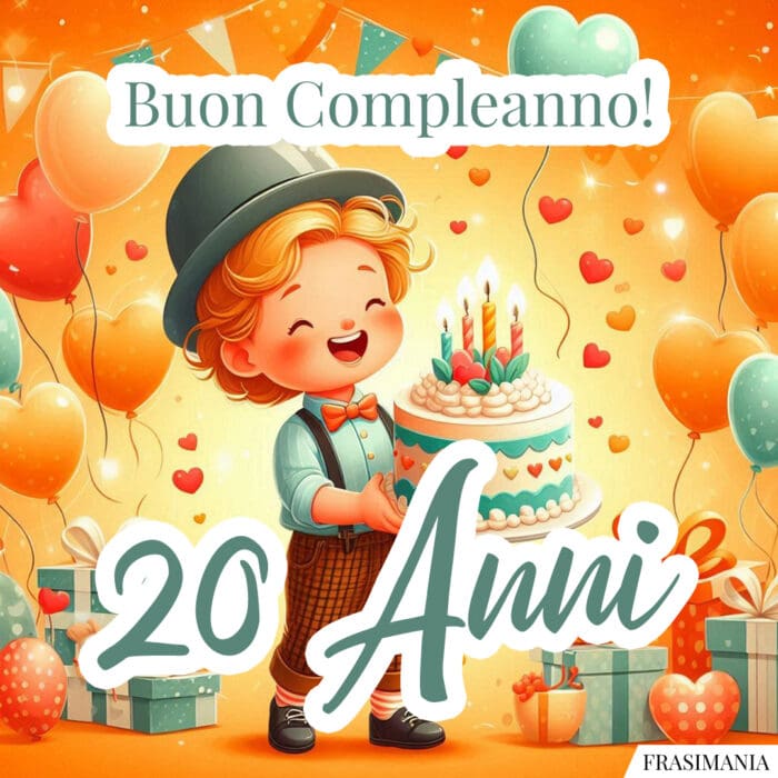 Buon Compleanno! 20 Anni.