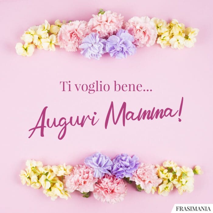 Auguri festa mamma bene