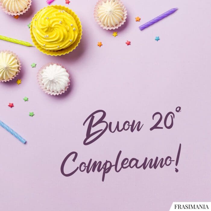 Buon 20° Compleanno!