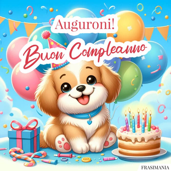 Auguroni! Buon Compleanno.